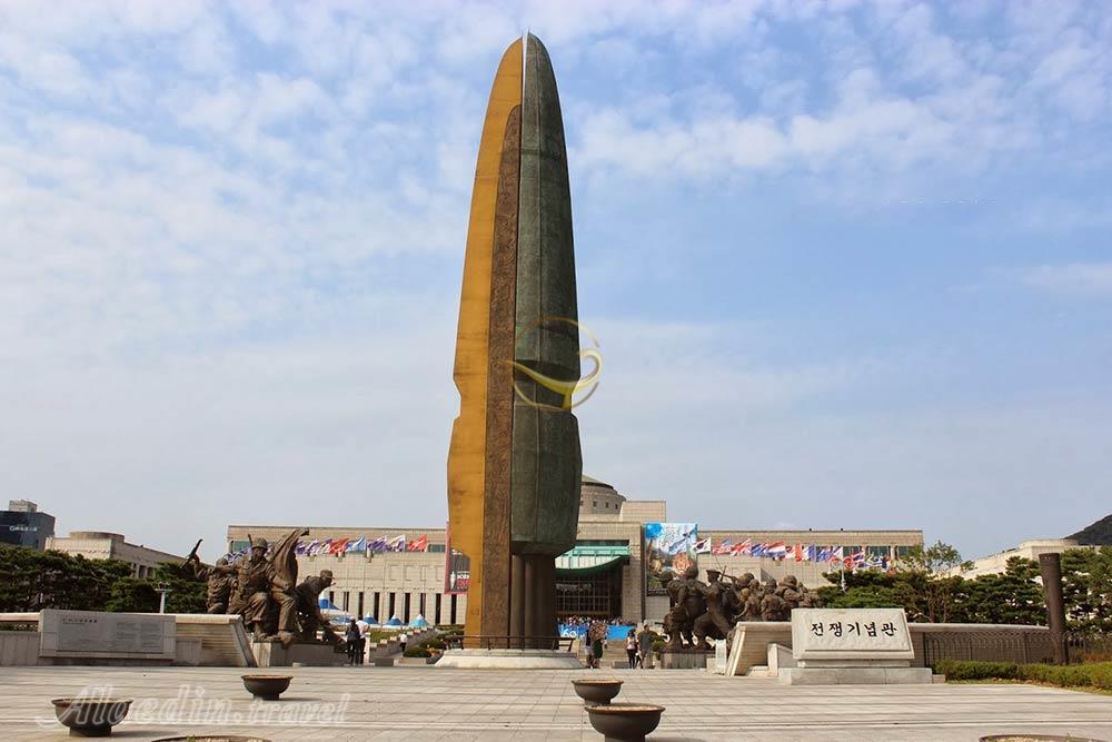 یادبود جنگ کره سئول - کره جنوبی | علاءالدین تراول