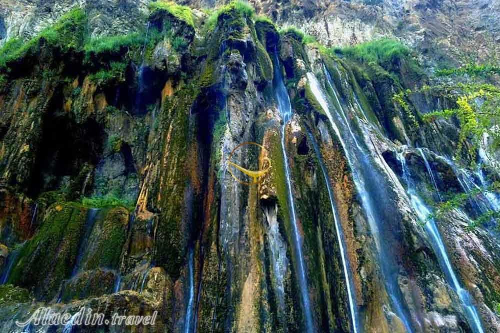 آبشار مارگون سپیدان | علاءالدین تراول