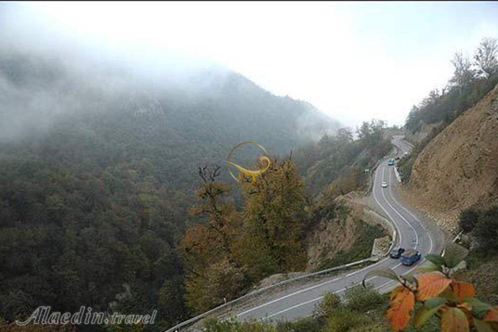 جاده جنگلی گرگان شاهرود (توسکستان) | علاءالدین تراول
