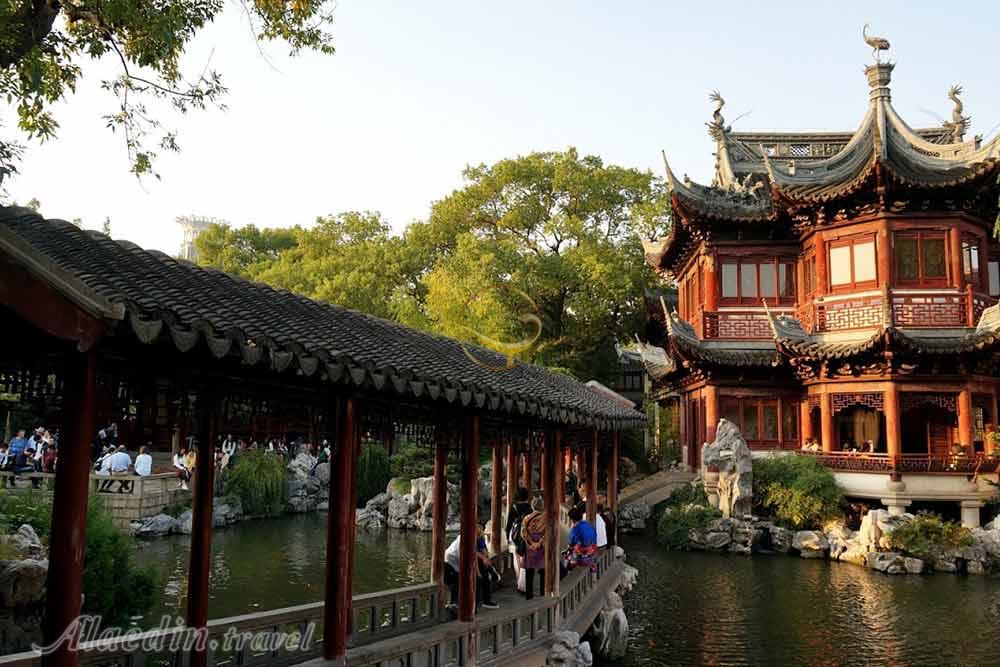 باغ یو شانگهای در شانگهای | علاءالدین تراول