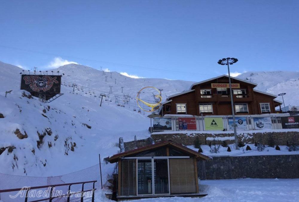 پیست اسکی دربندسر تهران | علاءالدین تراول