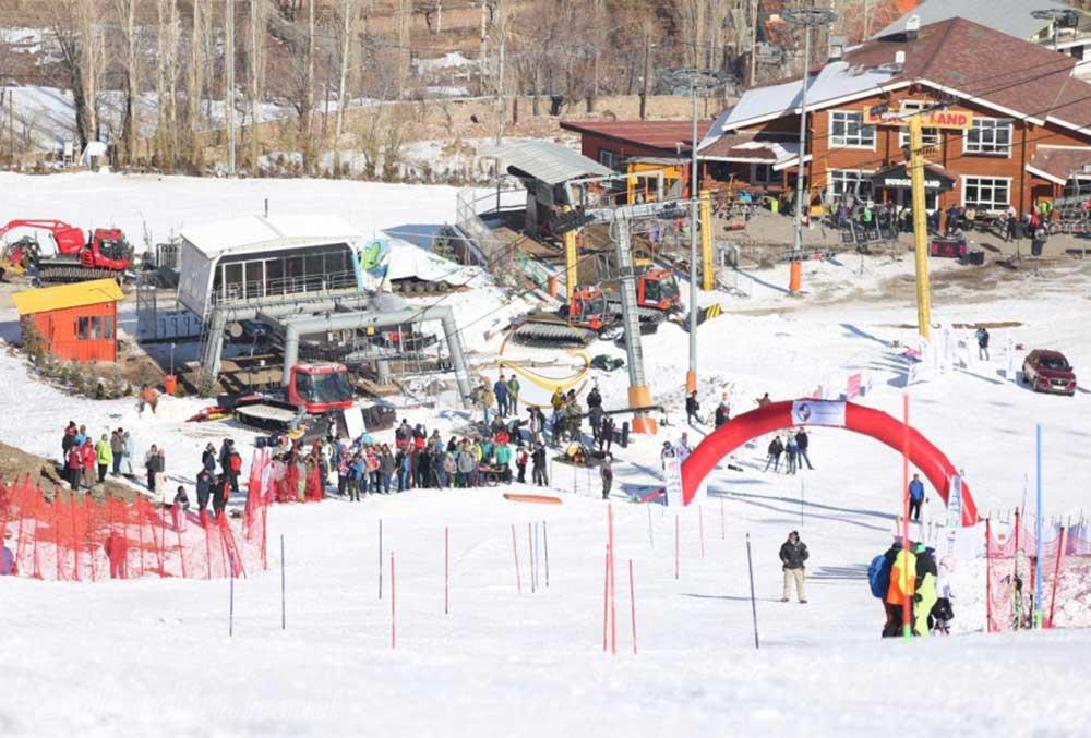 پیست اسکی دربندسر تهران | علاءالدین تراول