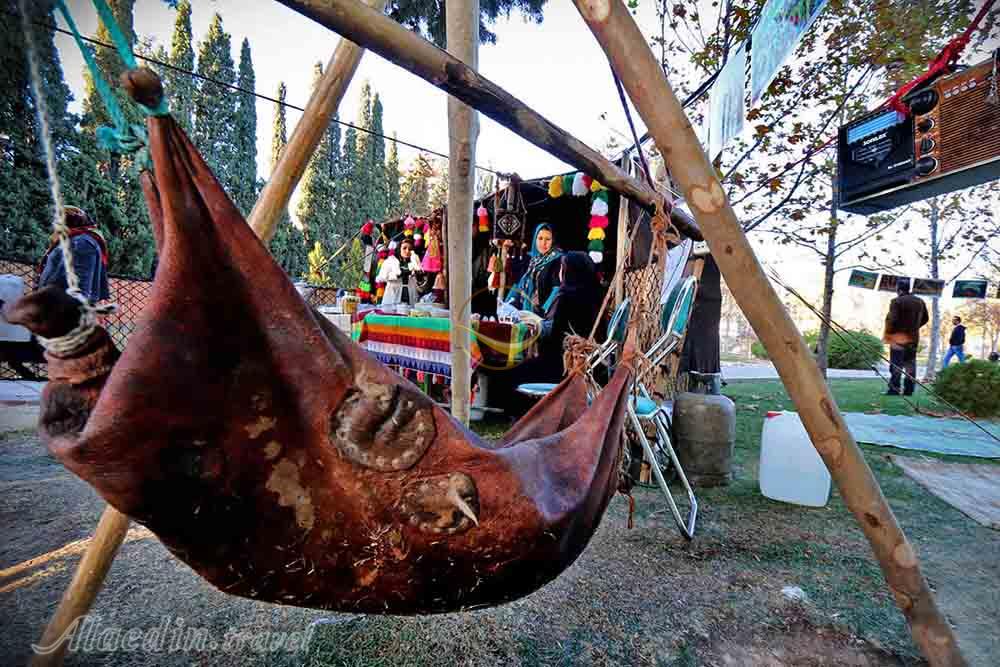 جشنواره غذا در باغ جنت شیراز | علاءالدین تراول