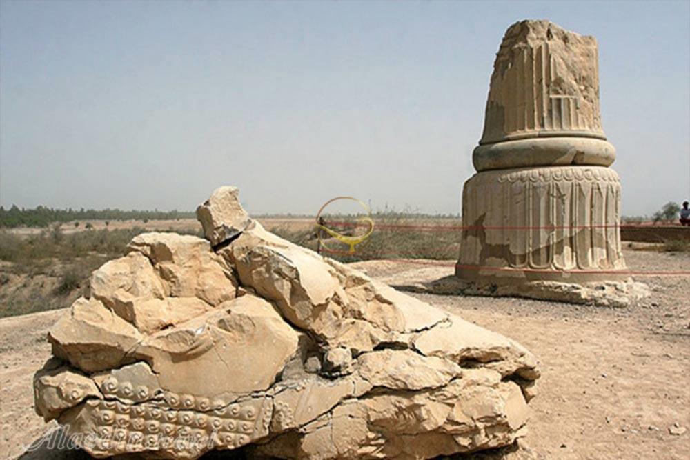 کاخ آپادانا شوش | علاءالدین تراول