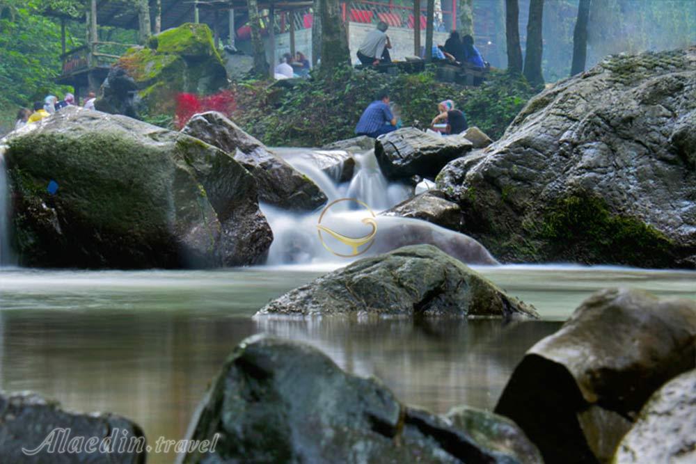 آبشار لونک سیاهکل | علاءالدین تراول