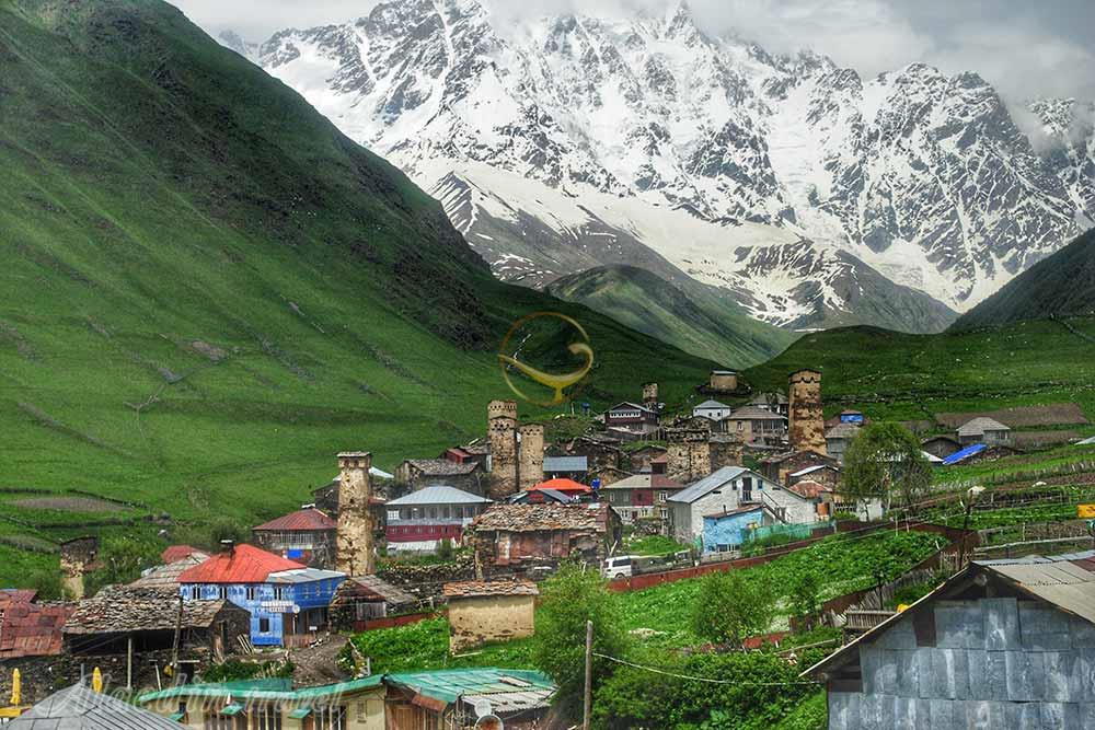 کوهستان قفقاز در سیقناقی - گرجستان | علاءالدین تراول