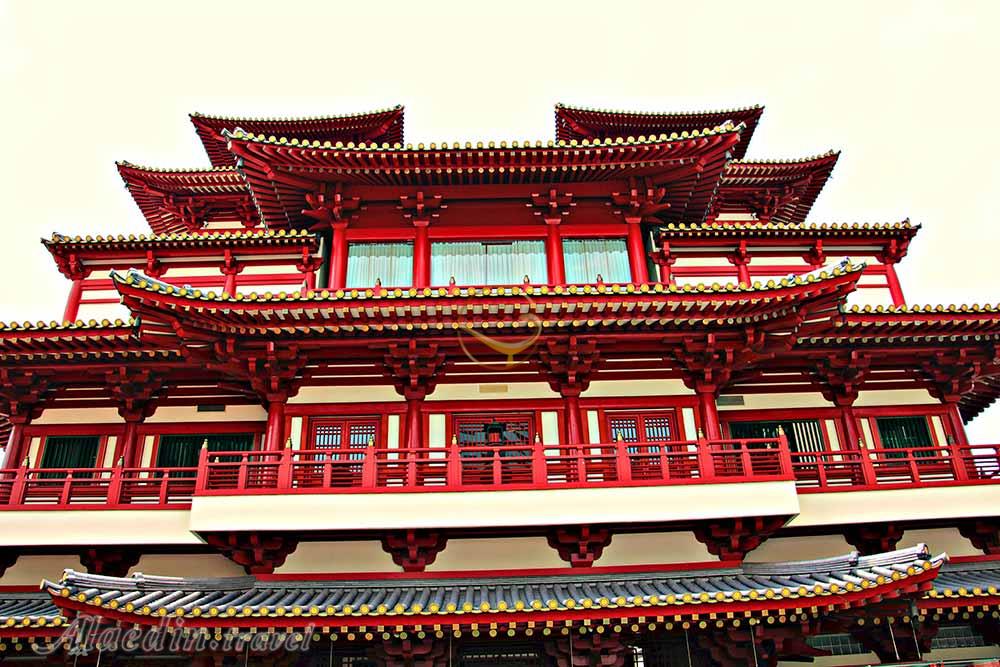 معبد دندان بودا سنگاپور | علاءالدین تراول