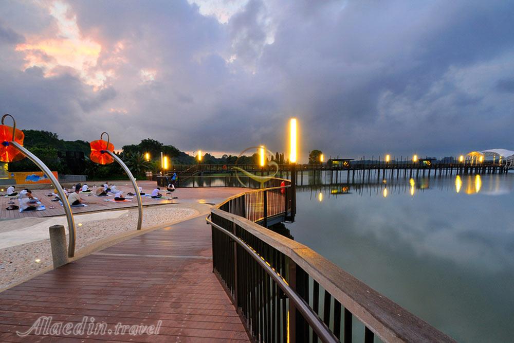 پارک دریاچه‌ ای لوور سلتار سنگاپور | علاءالدین تراول