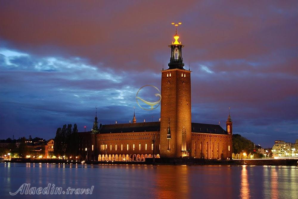 ساختمان شهرداری استکهلم - سوئد | علاءالدین تراول