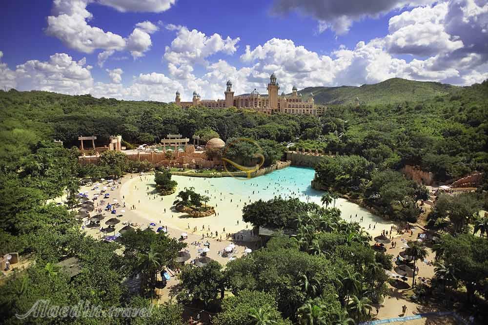 پارک آبی شهرموج ها سان سیتی | علاءالدین تراول