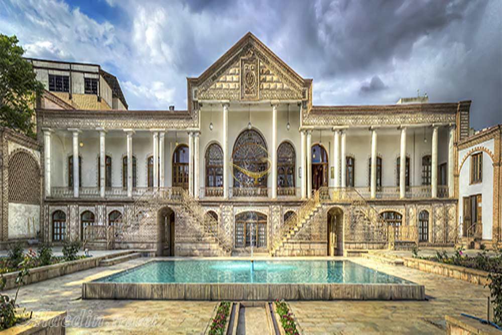 نمای بیرونی خانه امیر نظام گروسی تبریز (موزه قاجار) | علاءالدین تراول