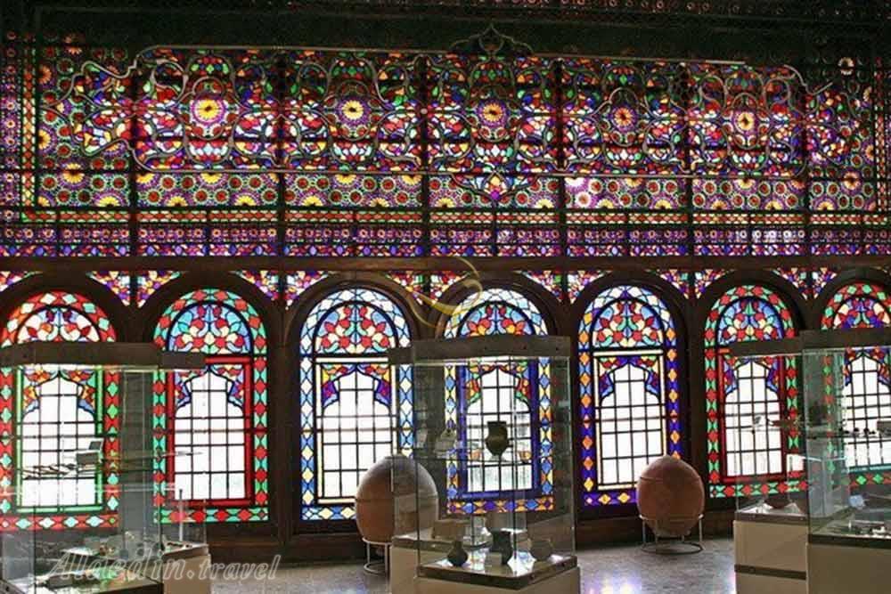 محوطه داخلی خانه امیر نظام گروسی تبریز (موزه قاجار) | علاءالدین تراول