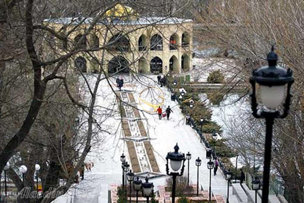 زمستان در پارک ائل گلی تبریز | علاءالدین تراول