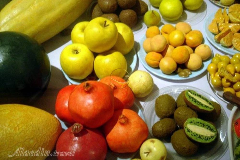 موزه مجسمه های خوراکی تبریز | علاءالدین تراول