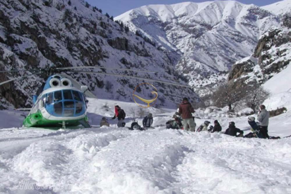 پیست اسکی کومبل تاشکند - ازبکستان | علاءالدین تراول