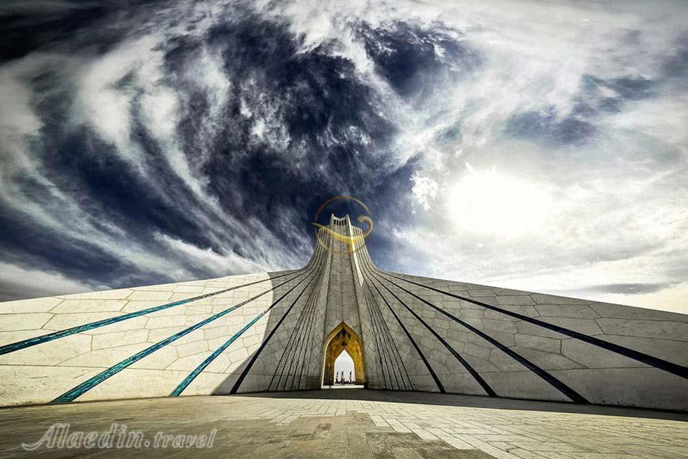 برج آزادی تهران | علاءالدین تراول