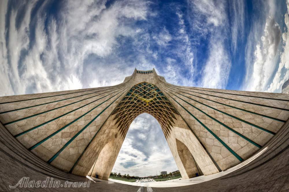 برج آزادی تهران | علاءالدین تراول