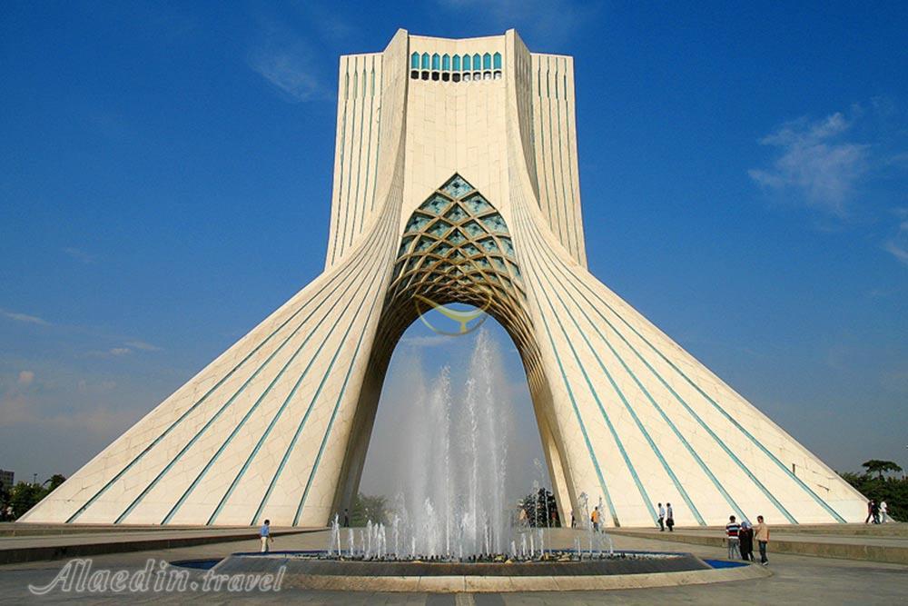 برج آزادی تهران | علاءالدین تراول