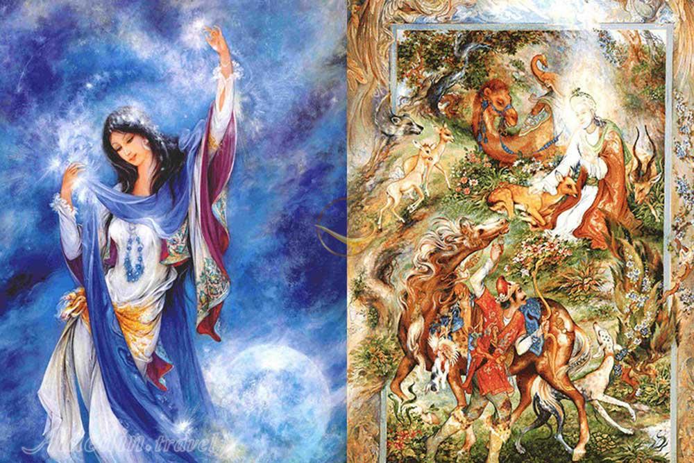 موزه فرشچیان در کاخ سعدآباد تهران | علاءالدین تراول