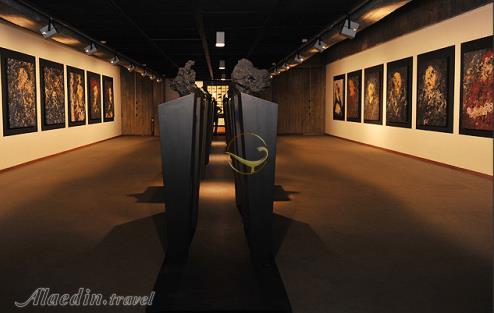 نمایشگاه آثار هنری ایران مال - تهران | علاءالدین تراول