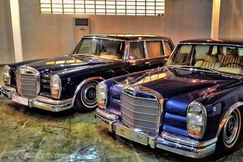 موزه اتومبیل های سلطنتی کاخ سعدآباد تهران