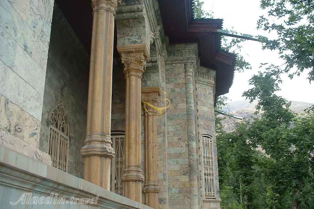 كاخ موزه سبز در کاخ سعدآباد تهران | علاءالدین تراول