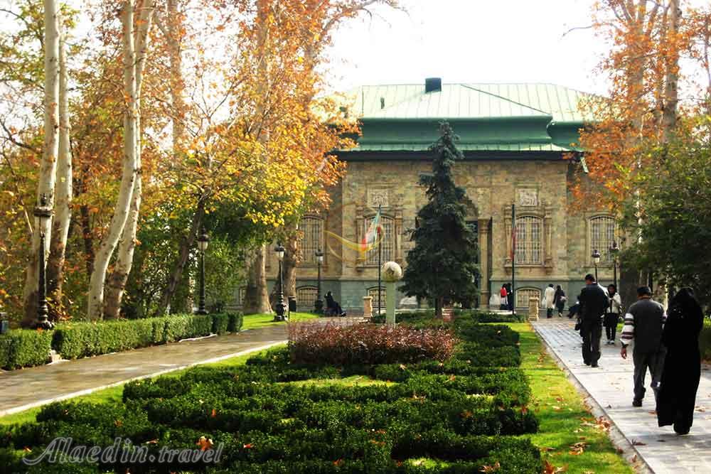 كاخ موزه سبز در کاخ سعدآباد تهران | علاءالدین تراول