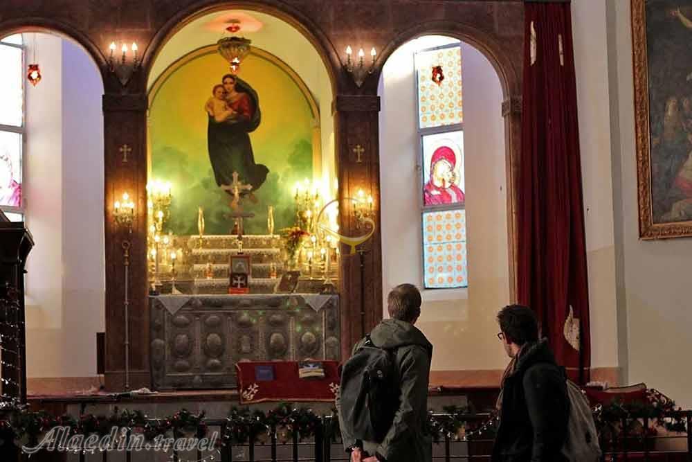 کلیسای میناس مقدس تهران | علاءالدین تراول