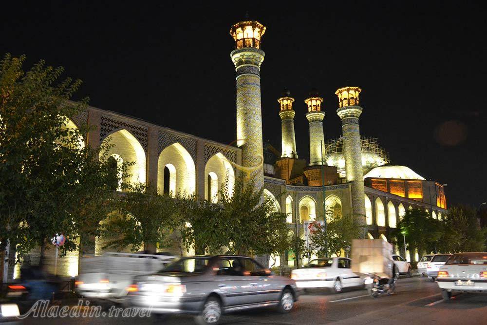 مسجد و مدرسه سپهسالار تهران | علاءالدین تراول