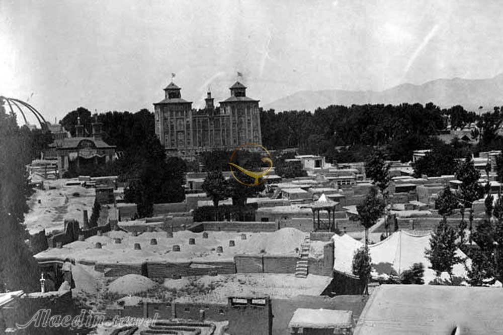 شمس العماره کاخ گلستان در تهران | علاءالدین تراول