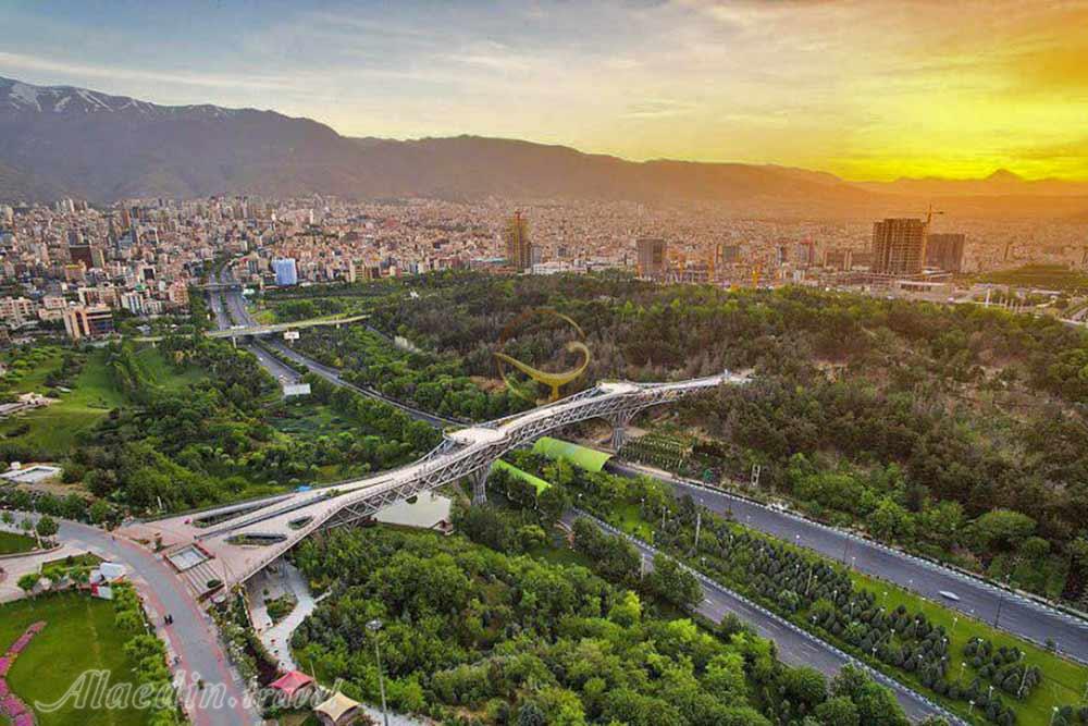 پل طبیعت تهران | علاءالدین تراول