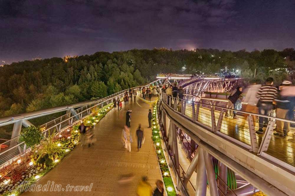 پل طبیعت تهران | علاءالدین تراول