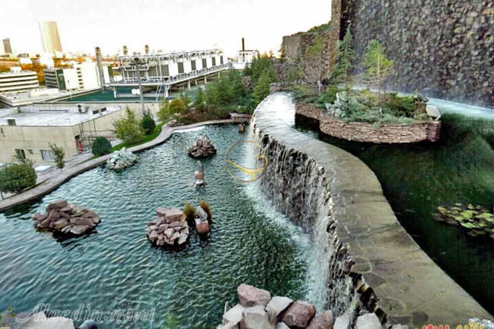 آبشار مصنوعی تهران | علاءالدین تراول