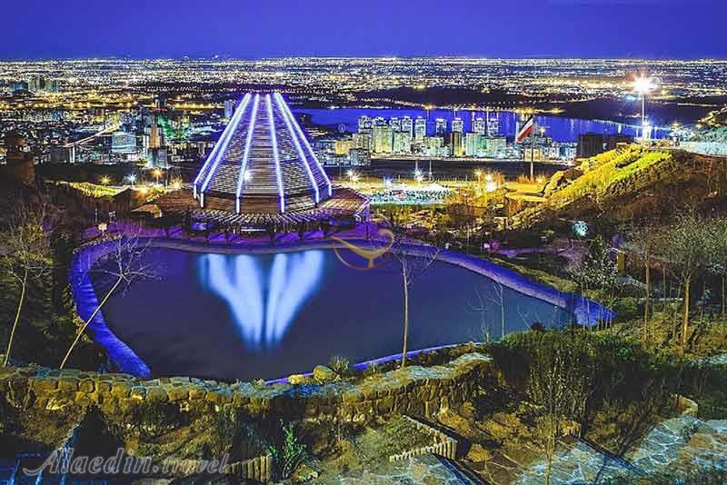 آبشار مصنوعی تهران | علاءالدین تراول