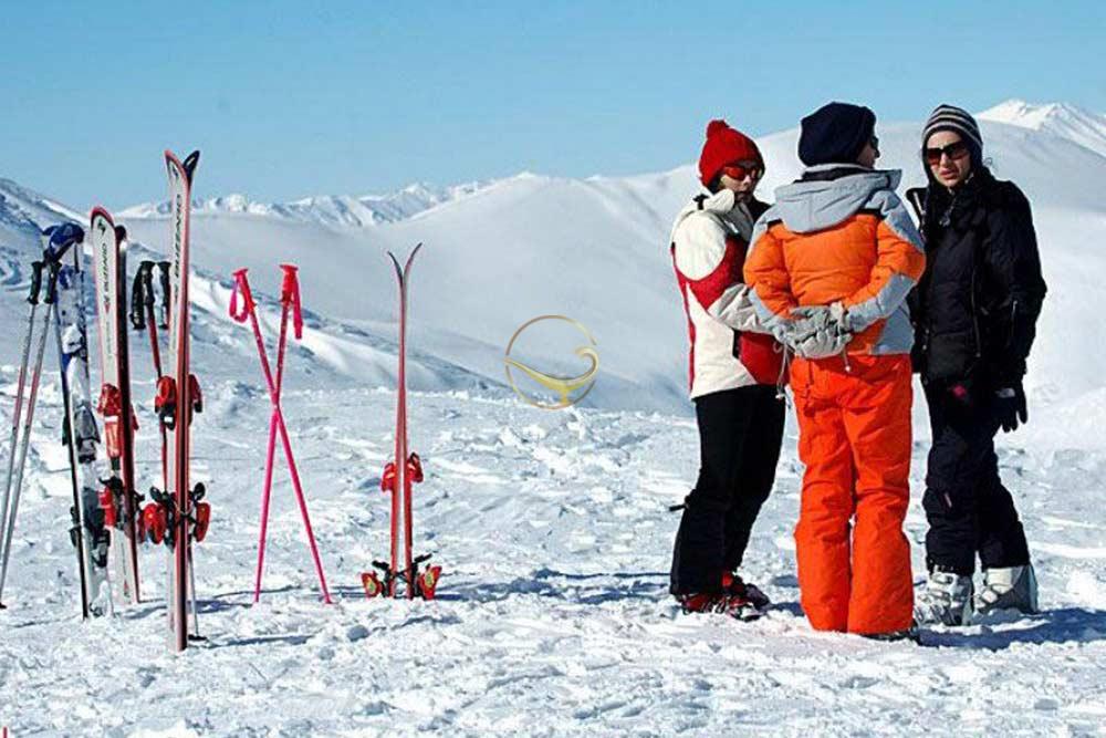 پیست اسکی توچال تهران | علاءالدین تراول