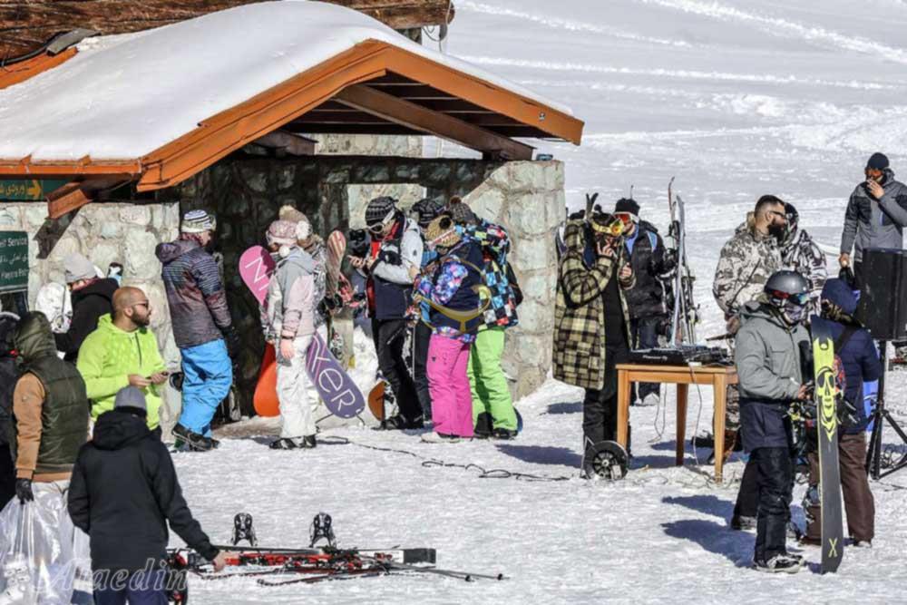 پیست اسکی توچال تهران | علاءالدین تراول