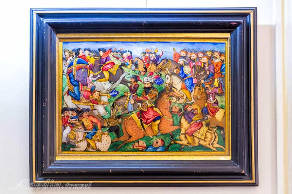 موزه نقاشی پشت شیشه تهران | علاءالدین تراول