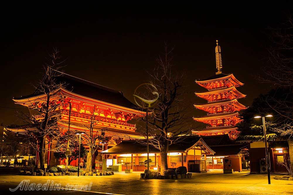 معبد سنسوجی توکیو - ژاپن | علاءالدین تراول