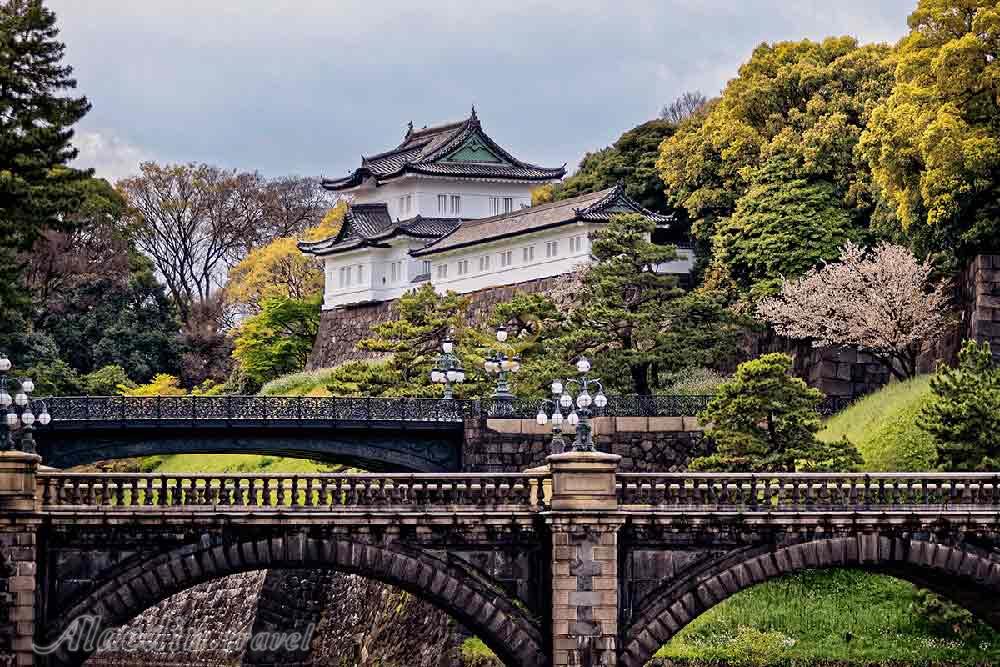 کاخ امپراطوری توکیو - ژاپن | علاءالدین تراول