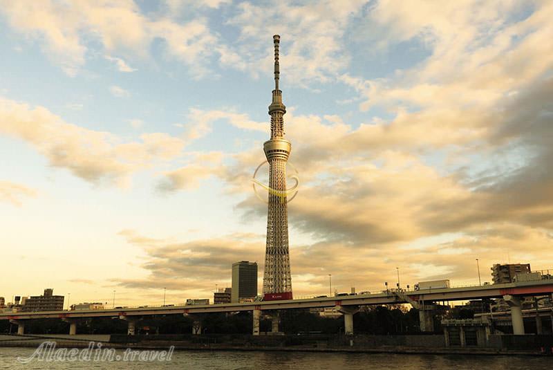 برج اسکای تری توکیو - ژاپن | علاءالدین تراول