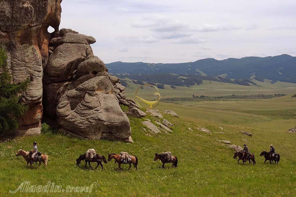 پارک ملی ترلج در اولان باتور | علاءالدین تراول