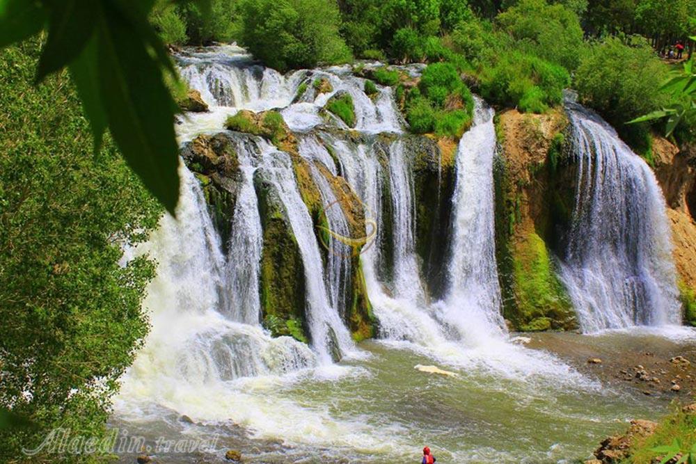 آبشار مرادیه در وان-ترکیه | علاءالدین تراول