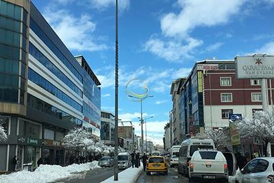 خیابان جمهوریت در وان - ترکیه