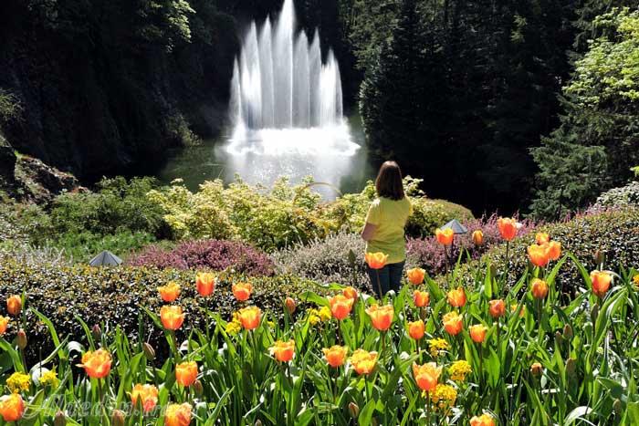 باغ های بوچارت ونکوور در کانادا | علاءالدین تراول