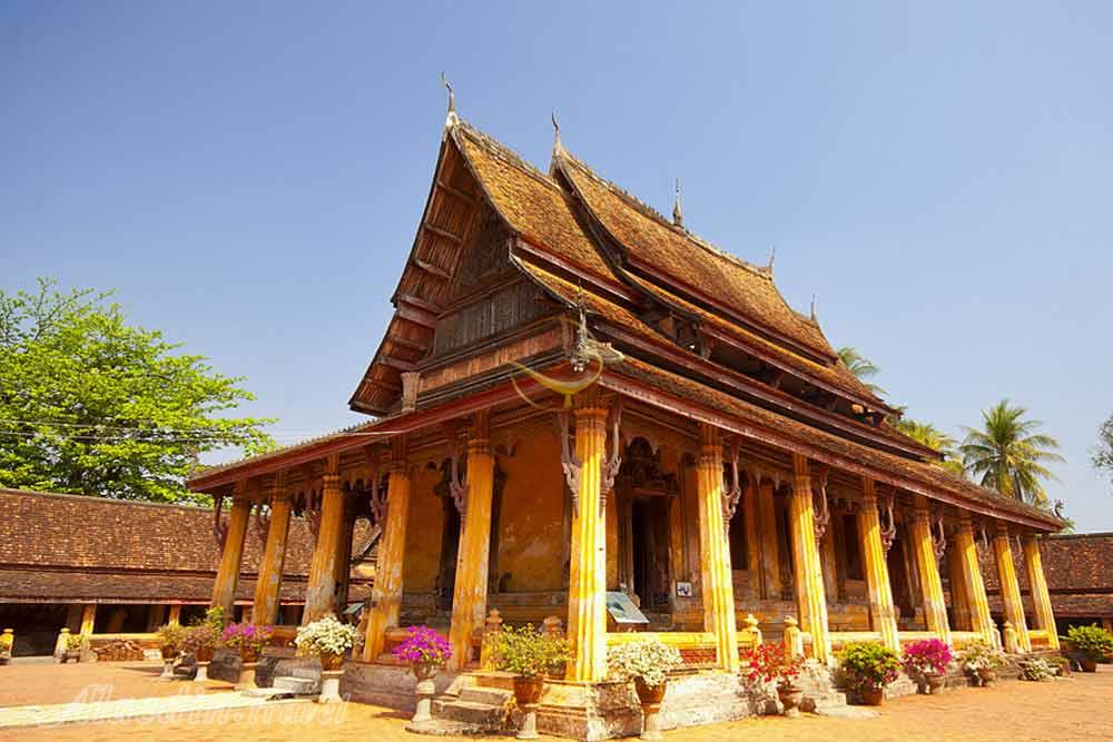 معبد وات سی ساکت در وین تیان | علاءالدین تراول