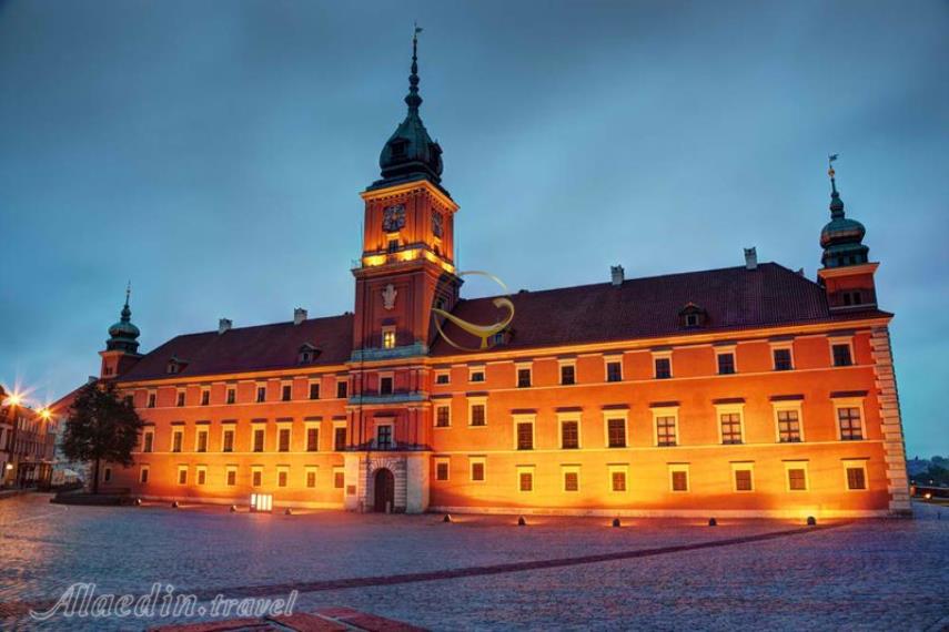 کاخ سلطنتی ورشو | علاءالدین تراول