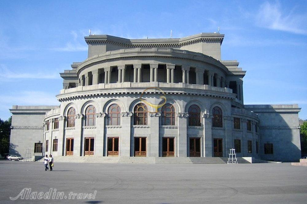 خانه اپرا ایروان ارمنستان | علاءالدین تراول