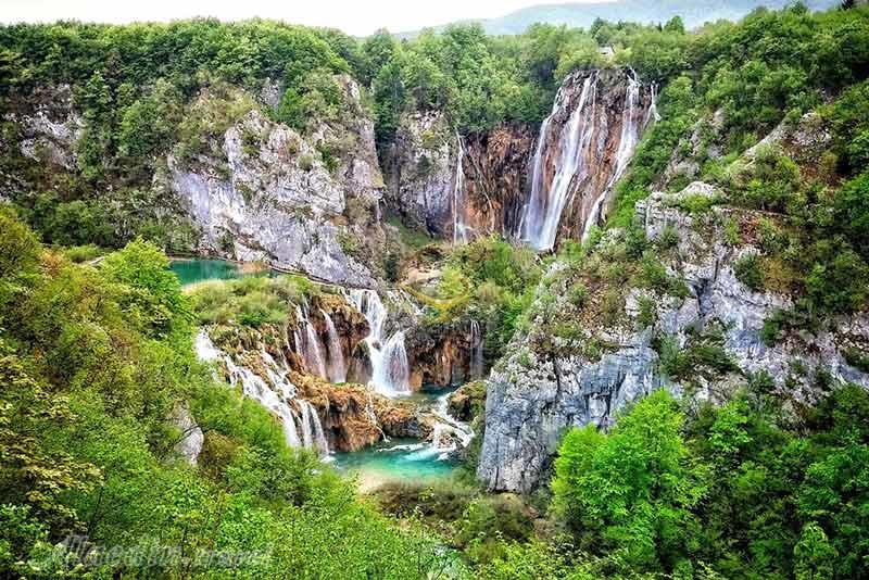 پارک ملی دریاچه‌های پلیتویک در زاگرب در کرواسی | علاءالدین تراول