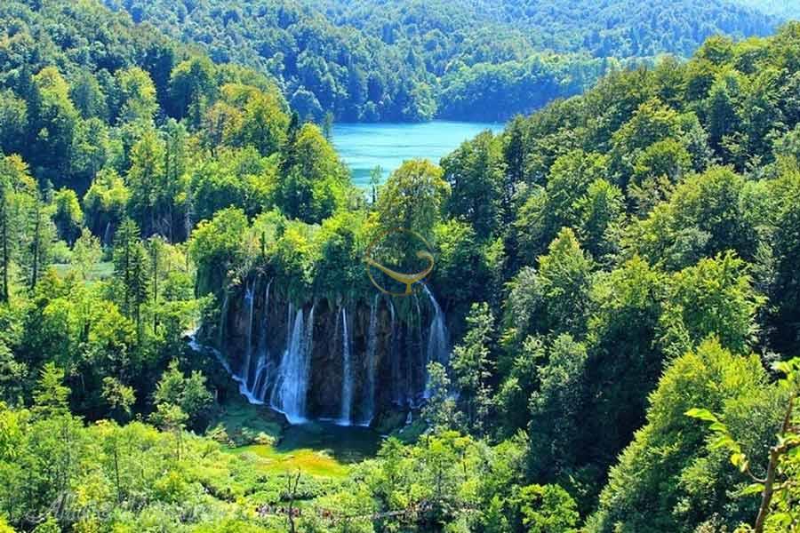 پارک ملی دریاچه‌های پلیتویک در زاگرب در کرواسی | علاءالدین تراول