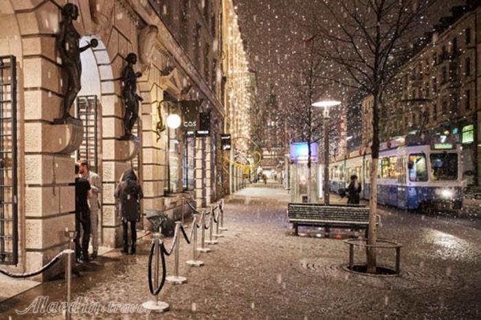 خیابان بانهوف زوریخ - سوئیس